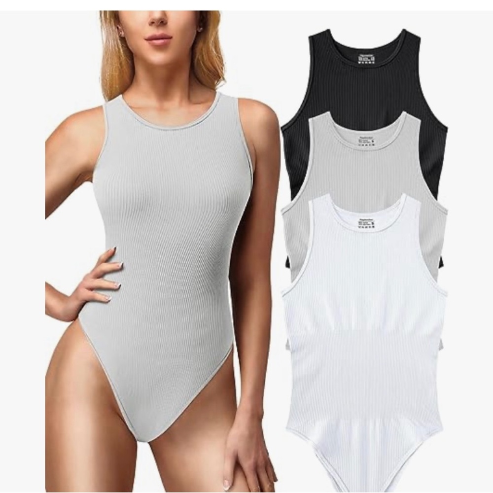 3 pack shaping body suits. EUC. Only worn 1 time.